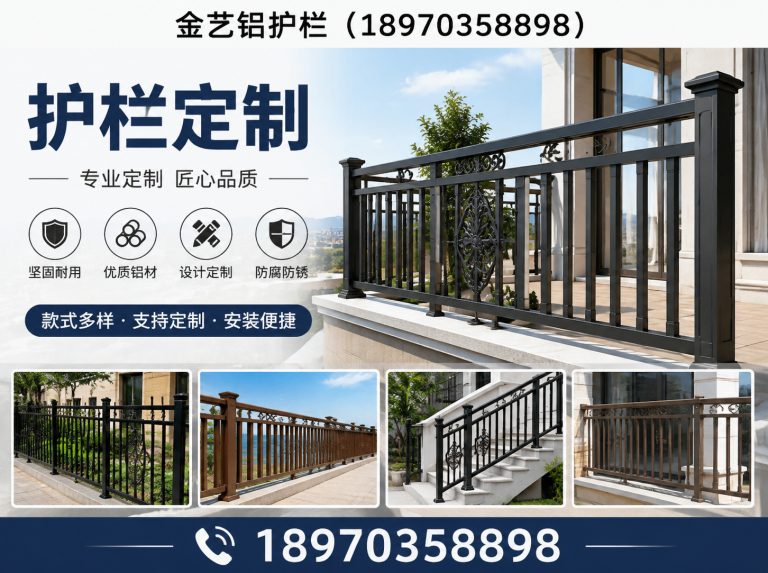 婺源县铝合金护栏展示图